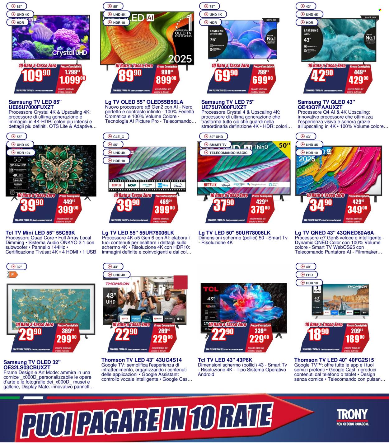 Volantino Trony - 15/1/2026 - 4/2/2026. Pagina 13