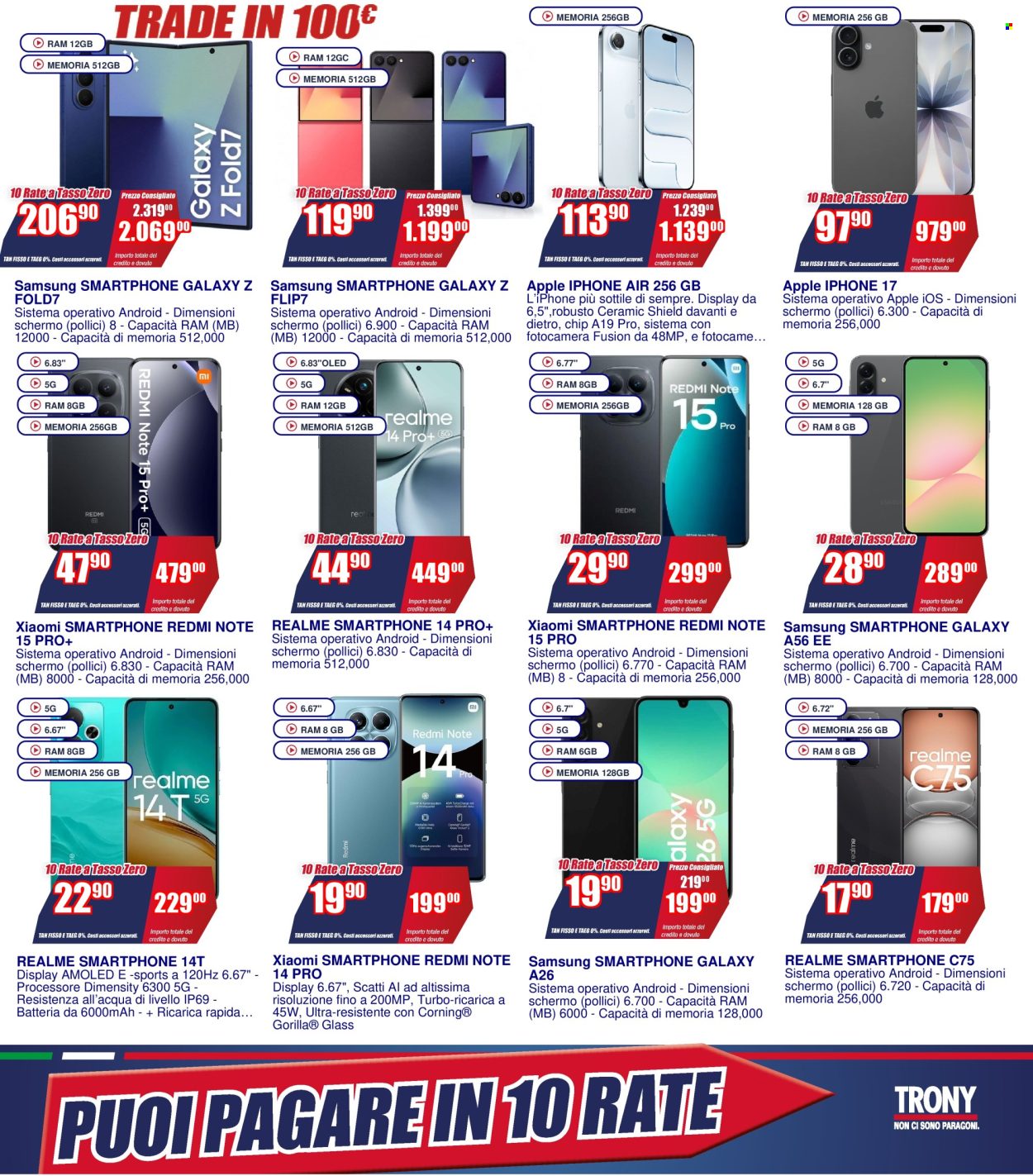 Volantino Trony - 15/1/2026 - 4/2/2026. Pagina 19