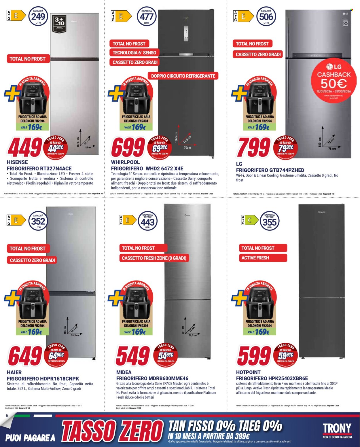 Volantino Trony - 15/1/2026 - 4/2/2026. Pagina 6