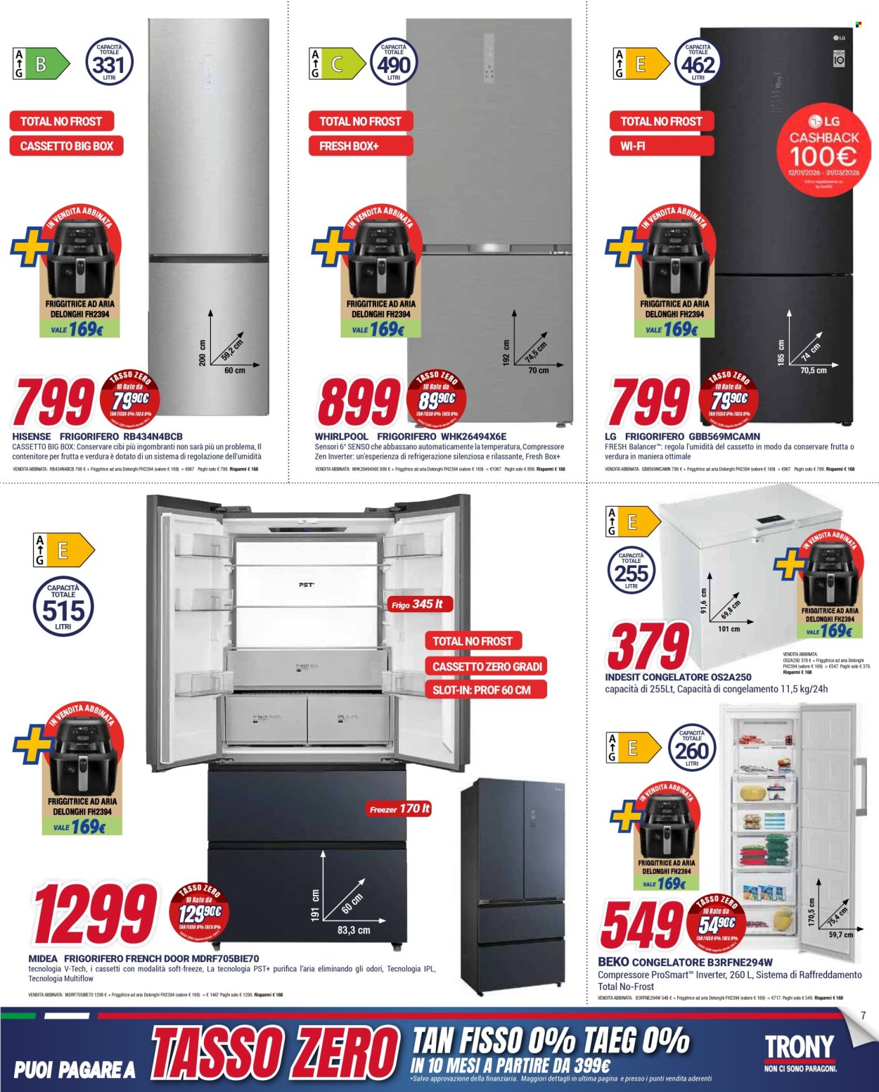 Volantino Trony - 15/1/2026 - 4/2/2026. Pagina 7