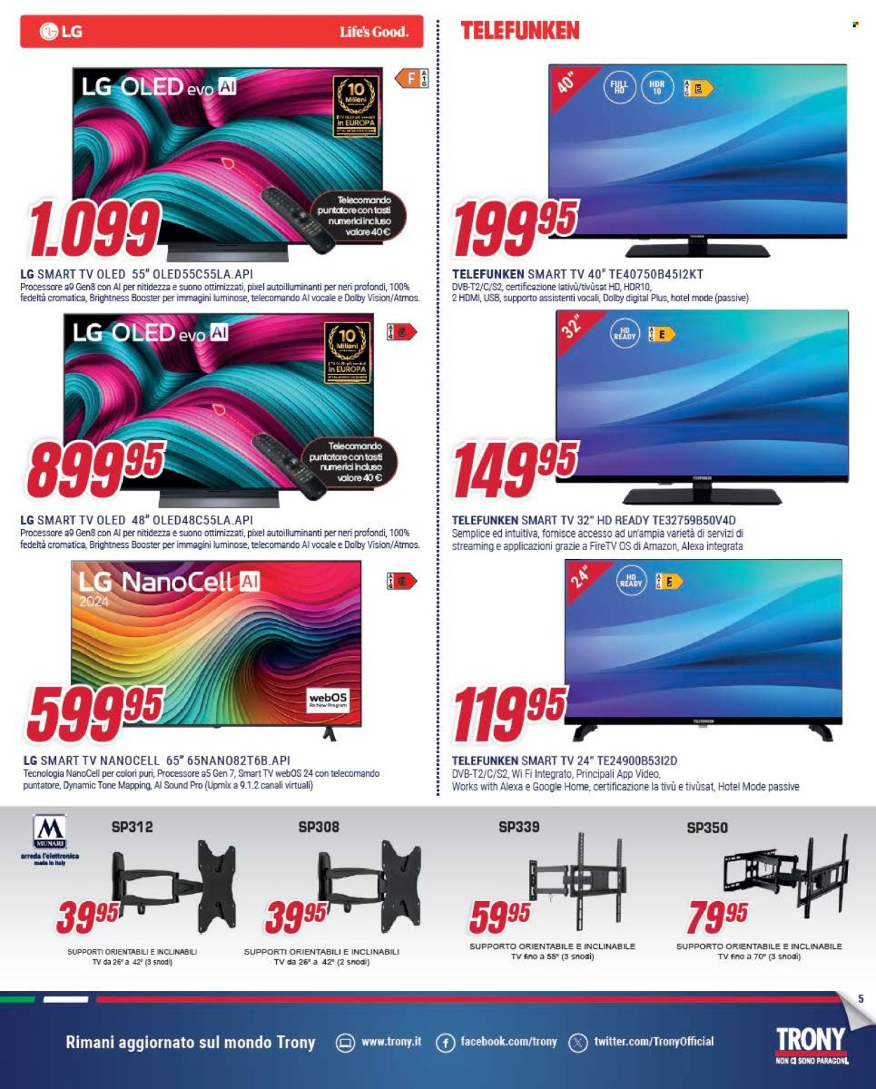Volantino Trony - 15/1/2026 - 4/2/2026. Pagina 5