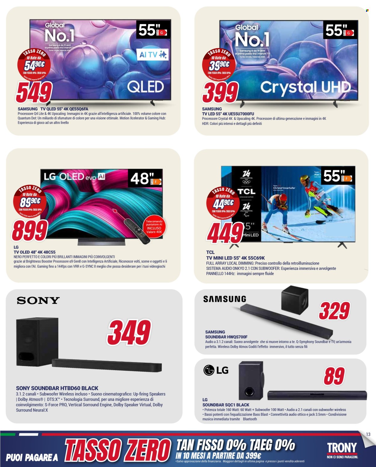 Volantino Trony - 15/1/2026 - 4/2/2026. Pagina 13