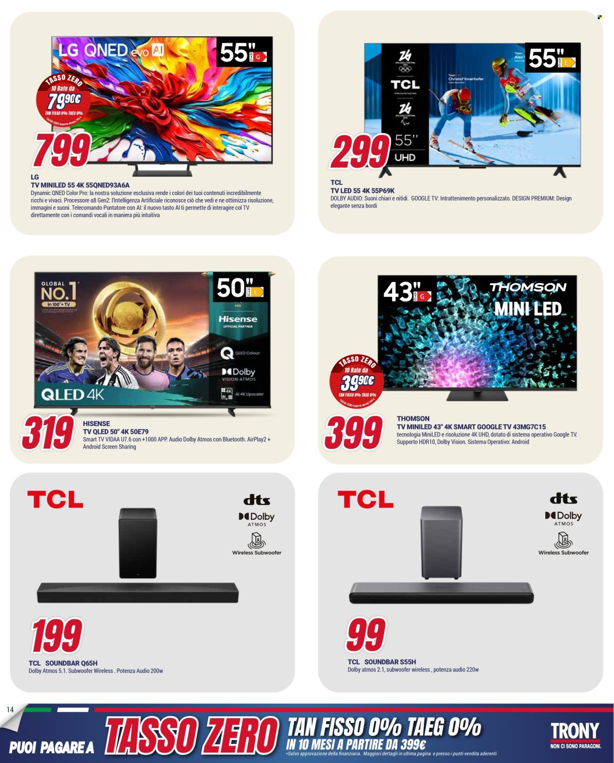 Volantino Trony - 15/1/2026 - 4/2/2026. Pagina 14