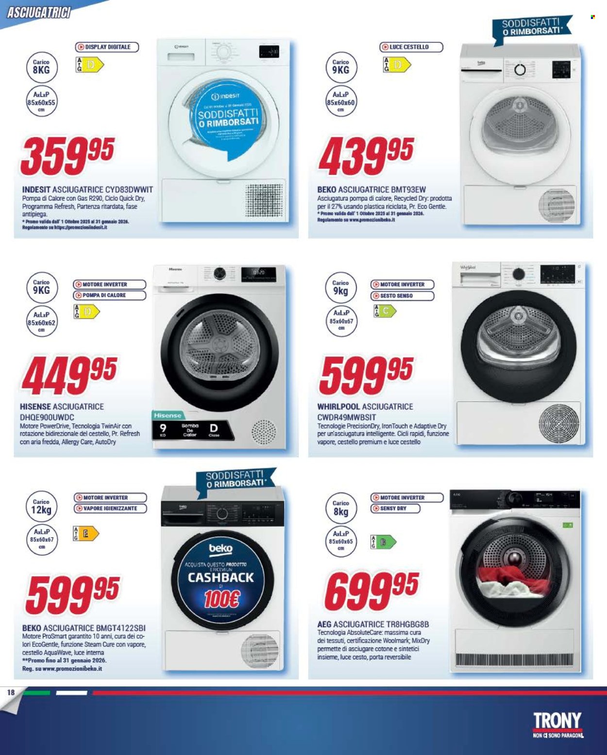 Volantino Trony - 15/1/2026 - 4/2/2026. Pagina 18