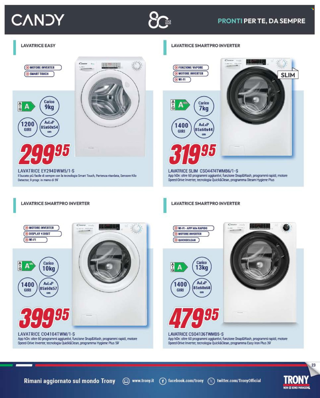 Volantino Trony - 15/1/2026 - 4/2/2026. Pagina 23