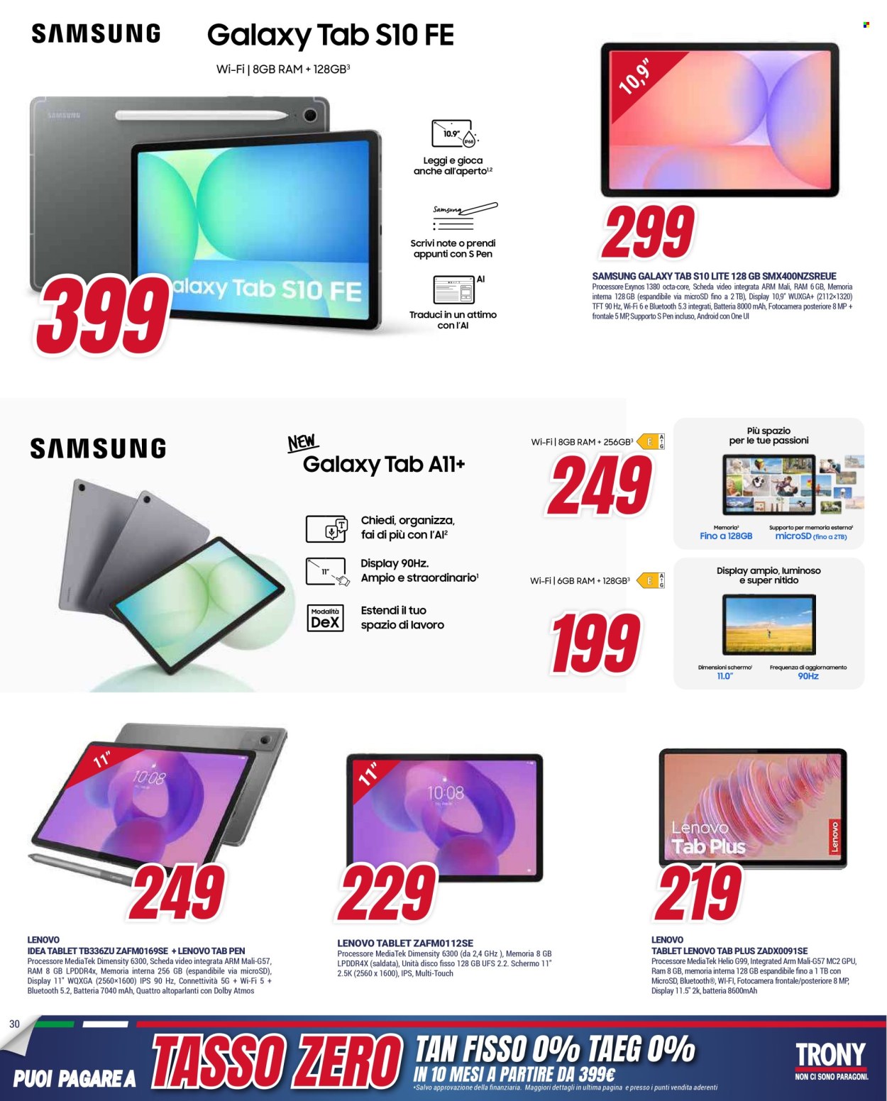 Volantino Trony - 15/1/2026 - 4/2/2026. Pagina 30