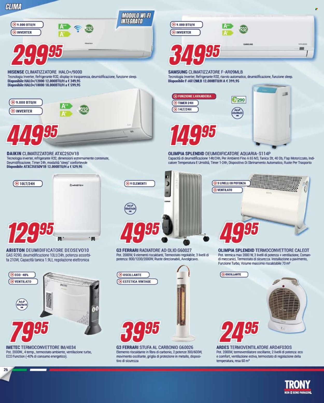 Volantino Trony - 15/1/2026 - 4/2/2026. Pagina 26