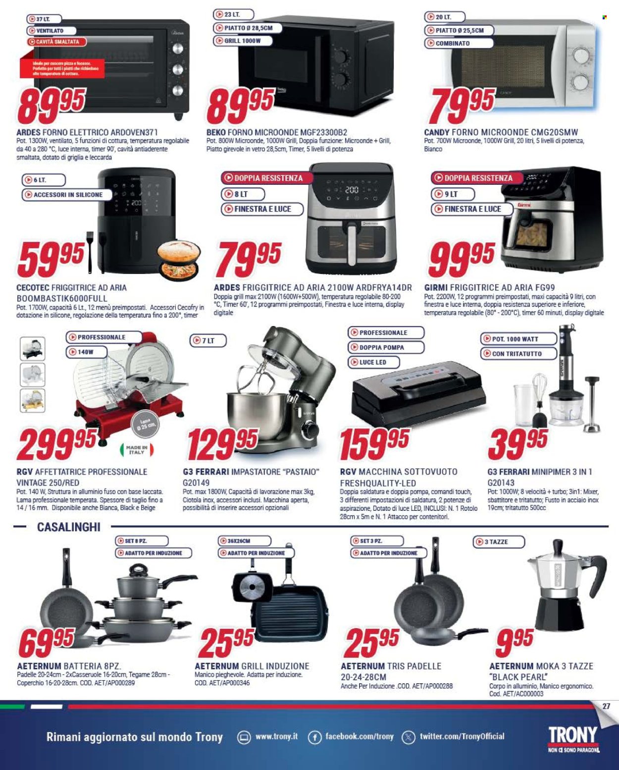 Volantino Trony - 15/1/2026 - 4/2/2026. Pagina 27