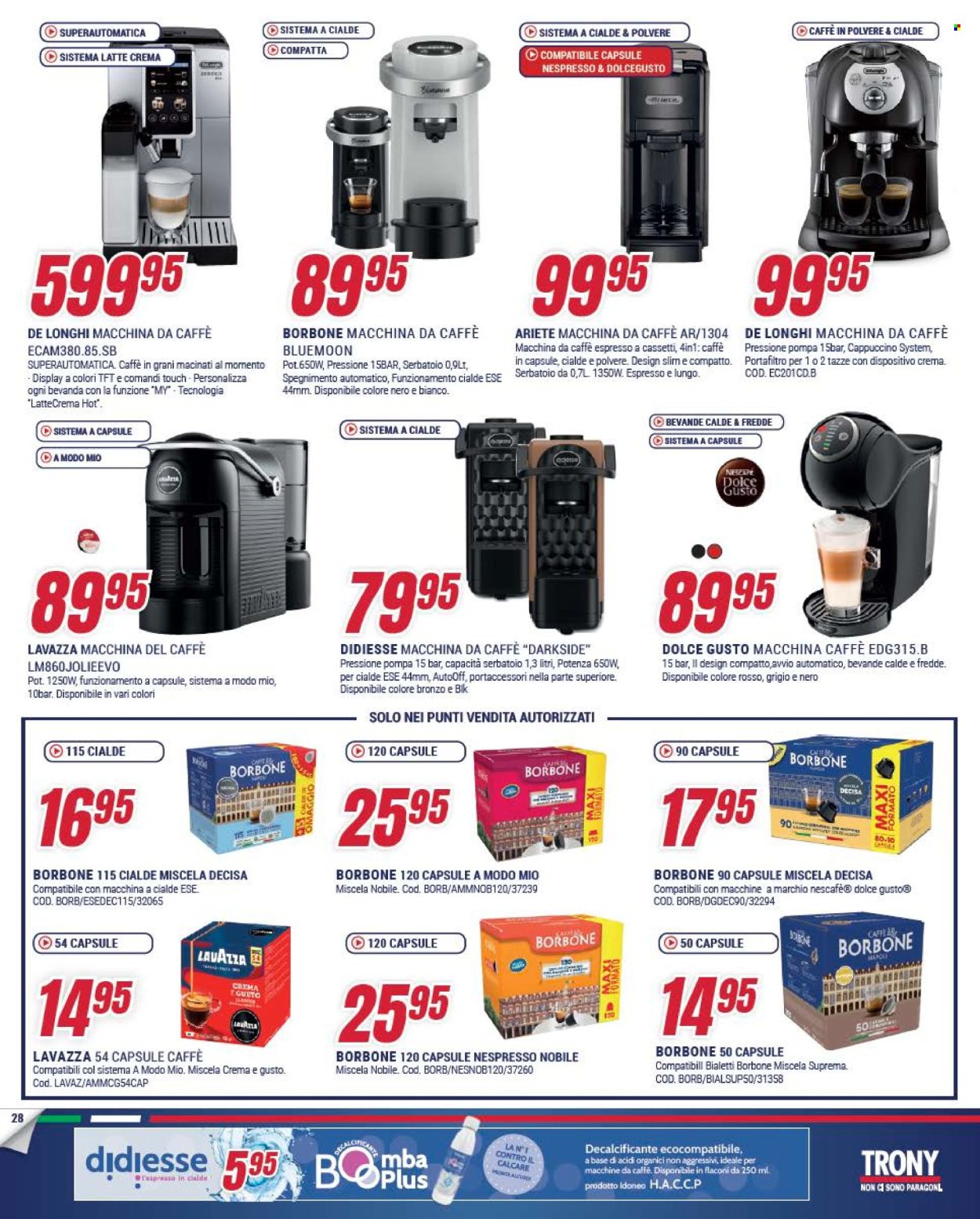 Volantino Trony - 15/1/2026 - 4/2/2026. Pagina 28