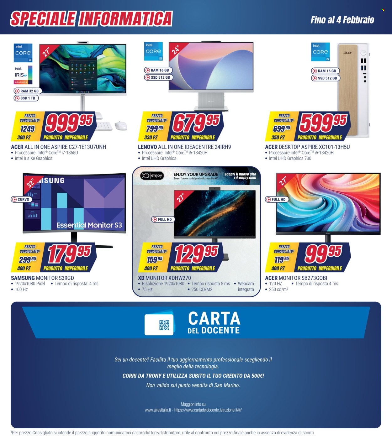 Volantino Trony - 15/1/2026 - 4/2/2026. Pagina 23