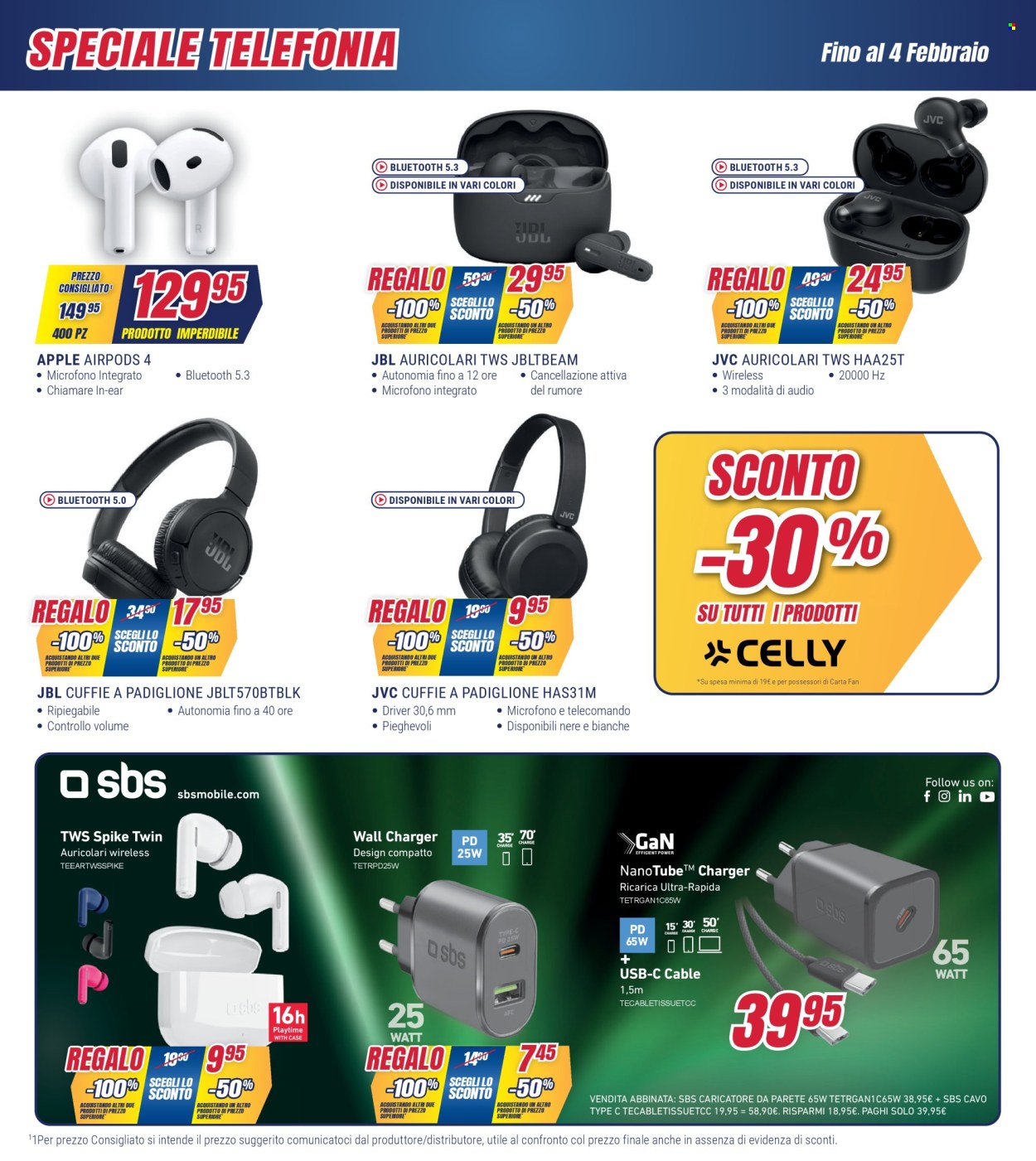 Volantino Trony - 15/1/2026 - 4/2/2026. Pagina 33