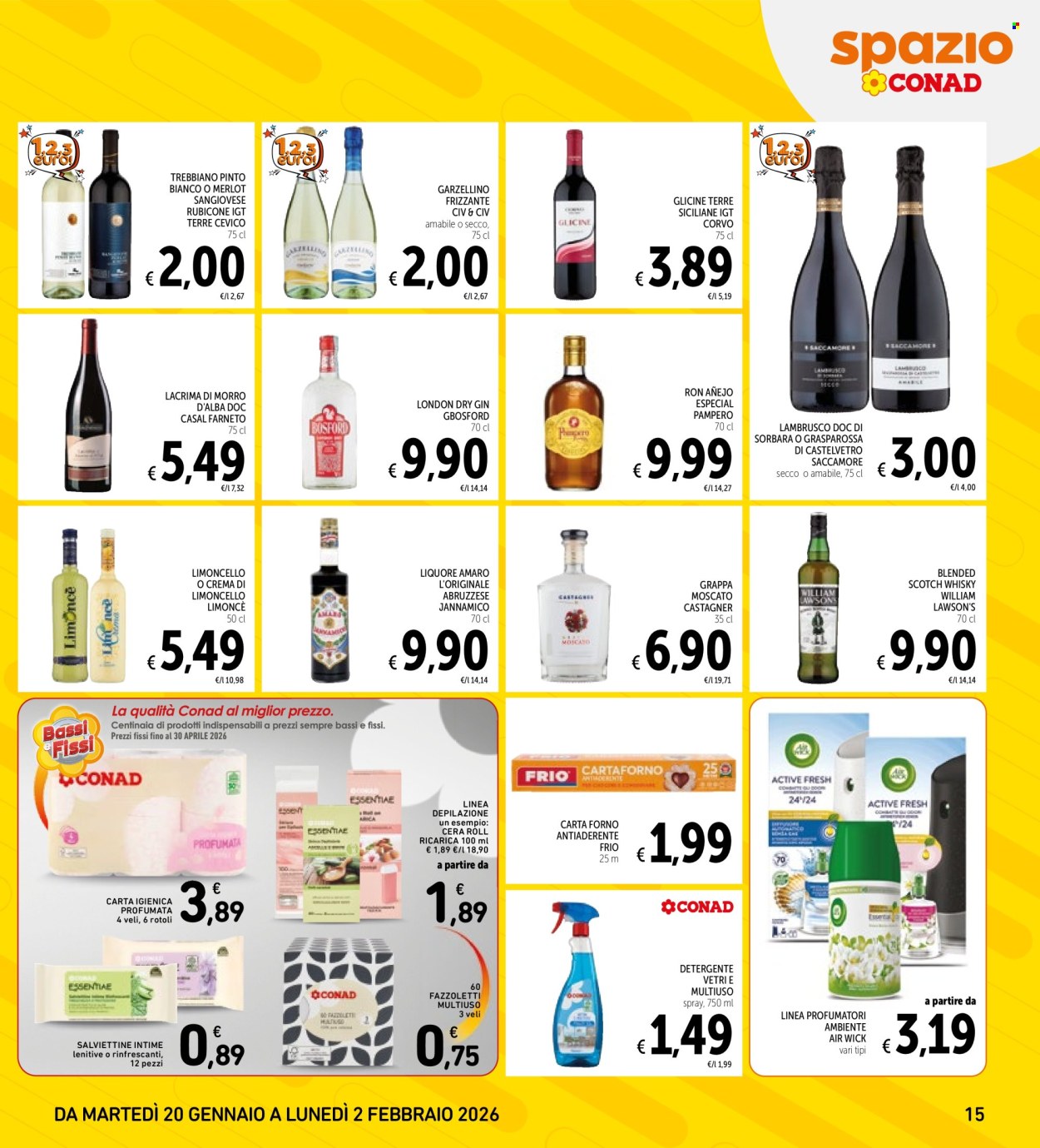 Volantino Spazio Conad - 20/1/2026 - 2/2/2026. Pagina 15