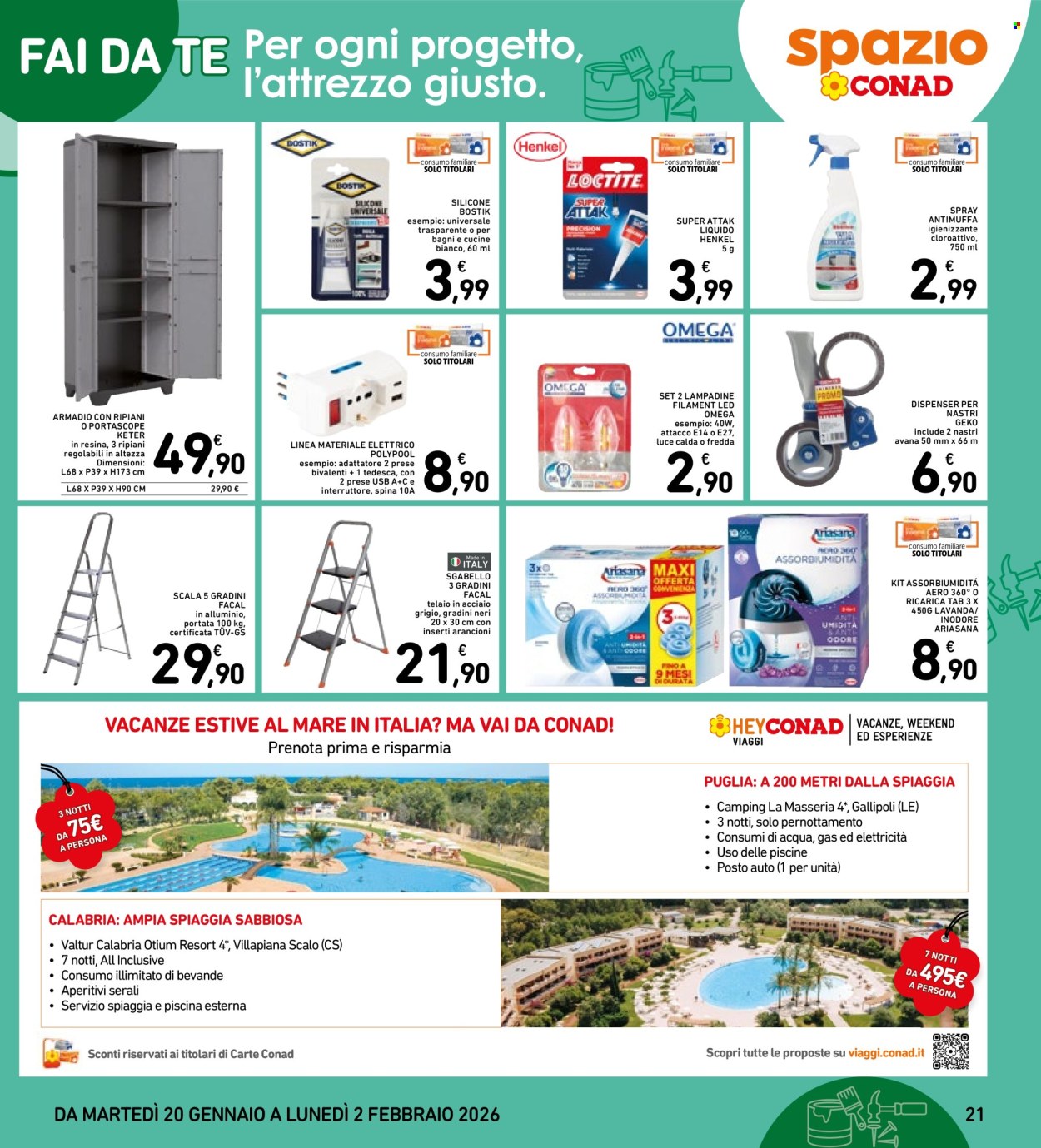 Volantino Spazio Conad - 20/1/2026 - 2/2/2026. Pagina 21