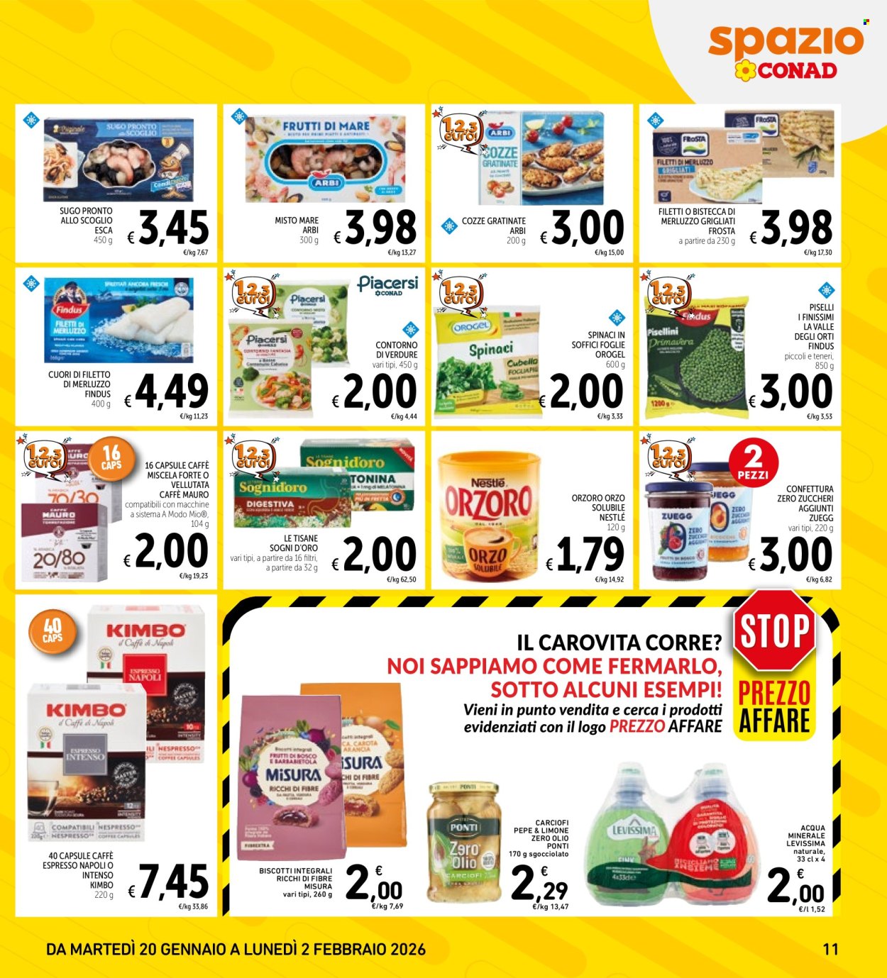 Volantino Spazio Conad - 20/1/2026 - 2/2/2026. Pagina 11