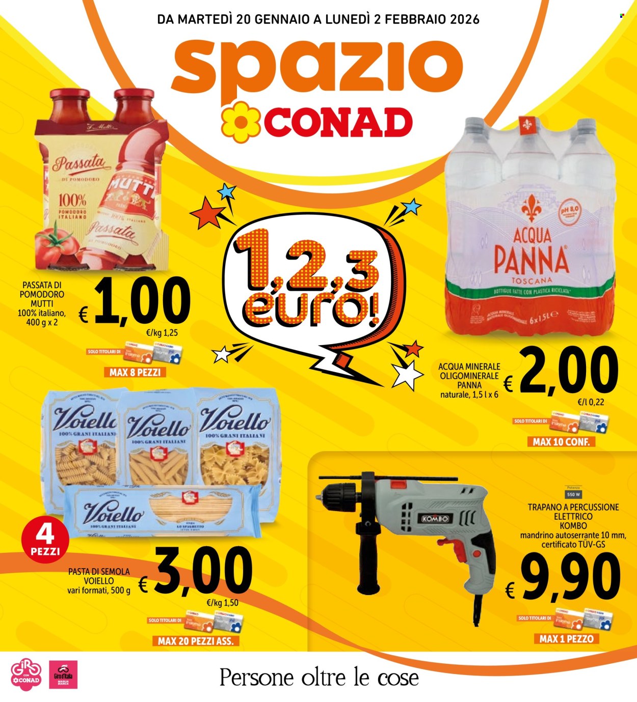 Volantino Spazio Conad - 20/1/2026 - 2/2/2026. Pagina 1