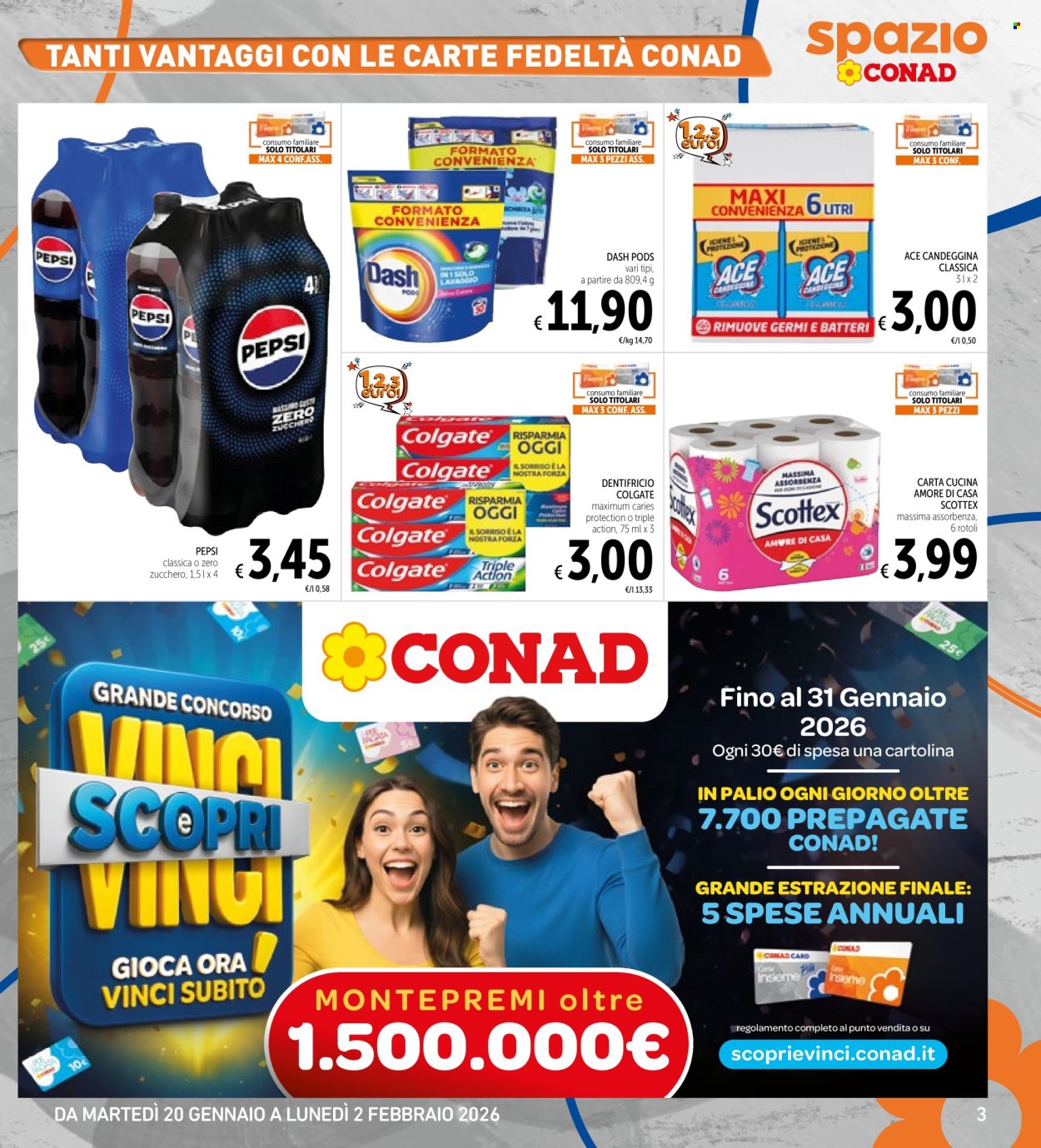 Volantino Spazio Conad - 20/1/2026 - 2/2/2026. Pagina 3