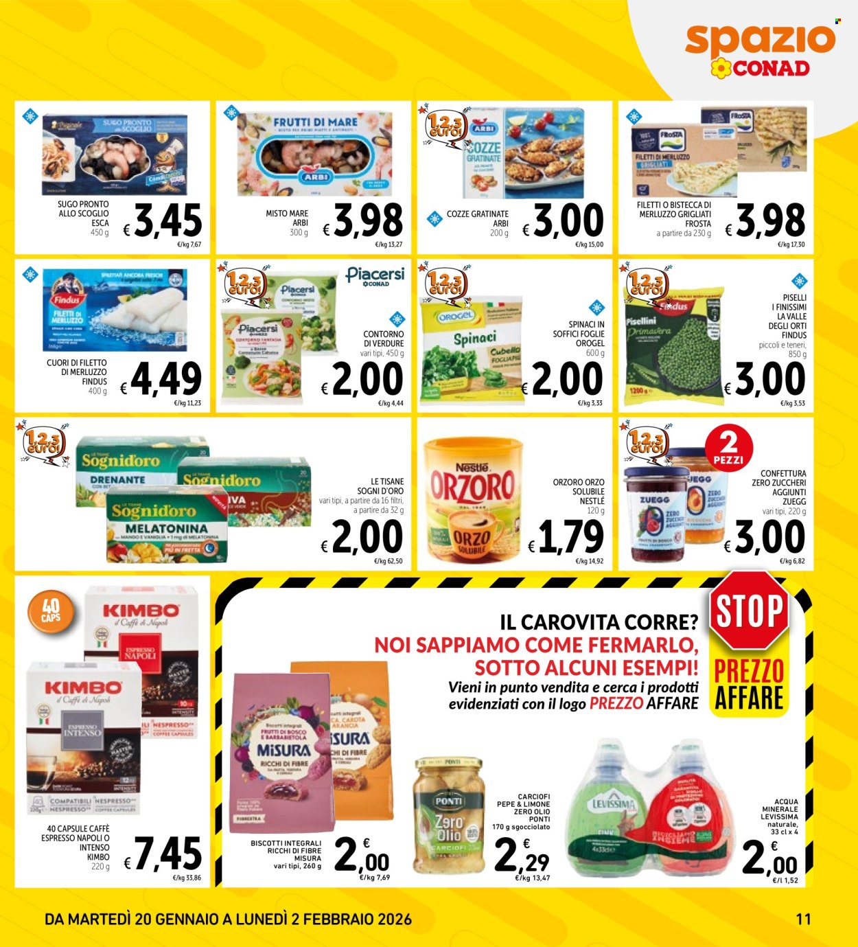 Volantino Spazio Conad - 20/1/2026 - 2/2/2026. Pagina 11