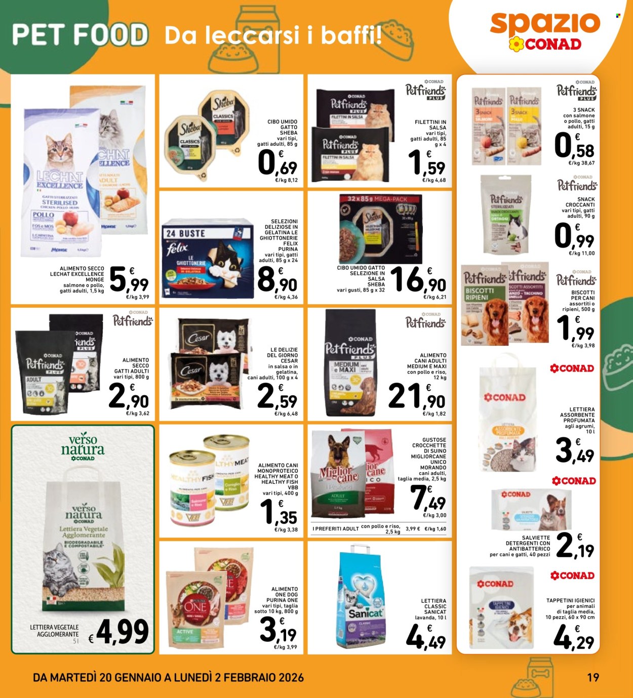 Volantino Spazio Conad - 20/1/2026 - 2/2/2026. Pagina 19
