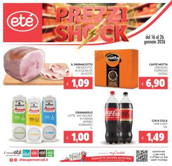 Volantino Eté - 16/1/2026 - 26/1/2026.