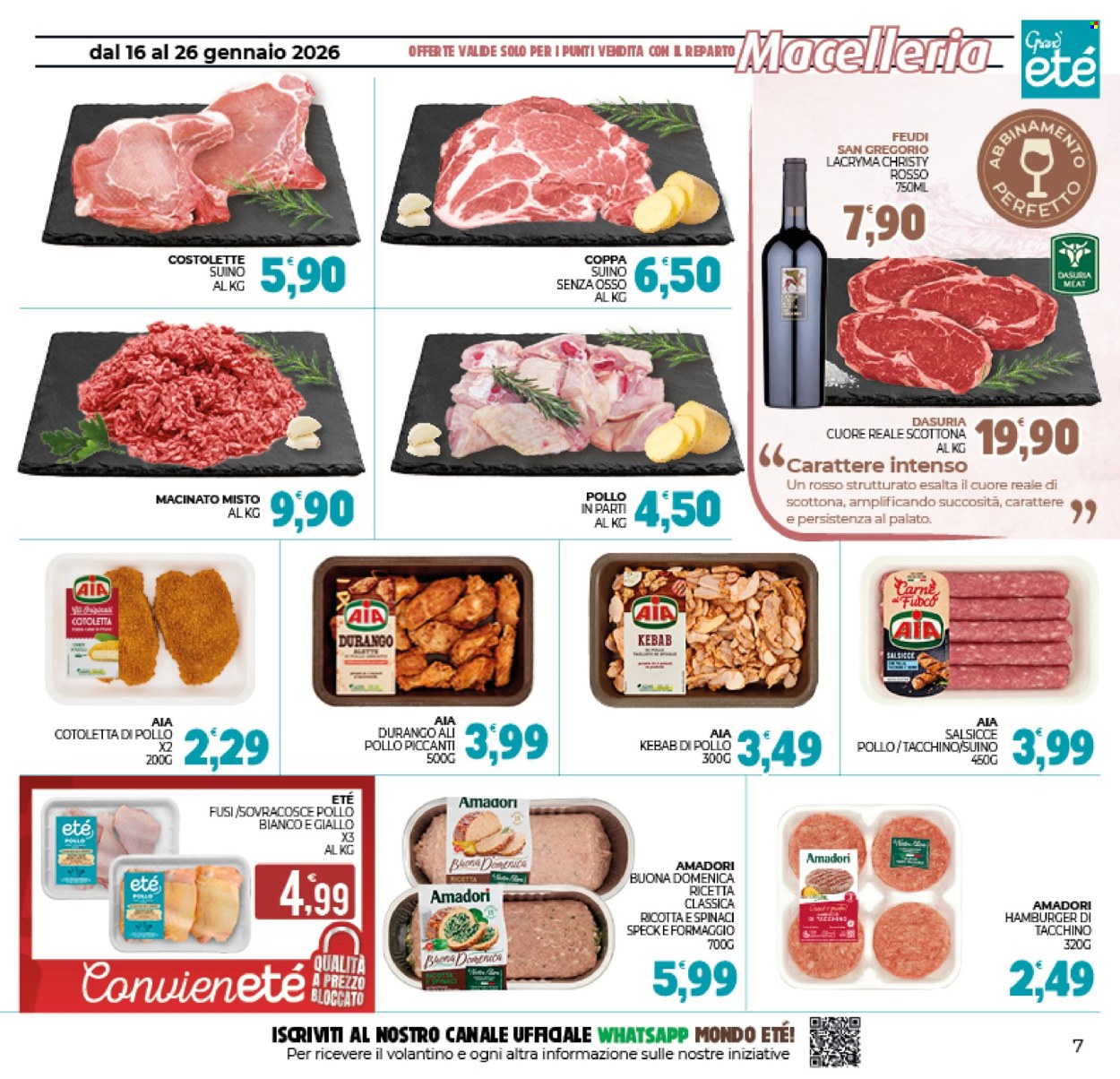 Volantino Eté - 16/1/2026 - 26/1/2026. Pagina 7