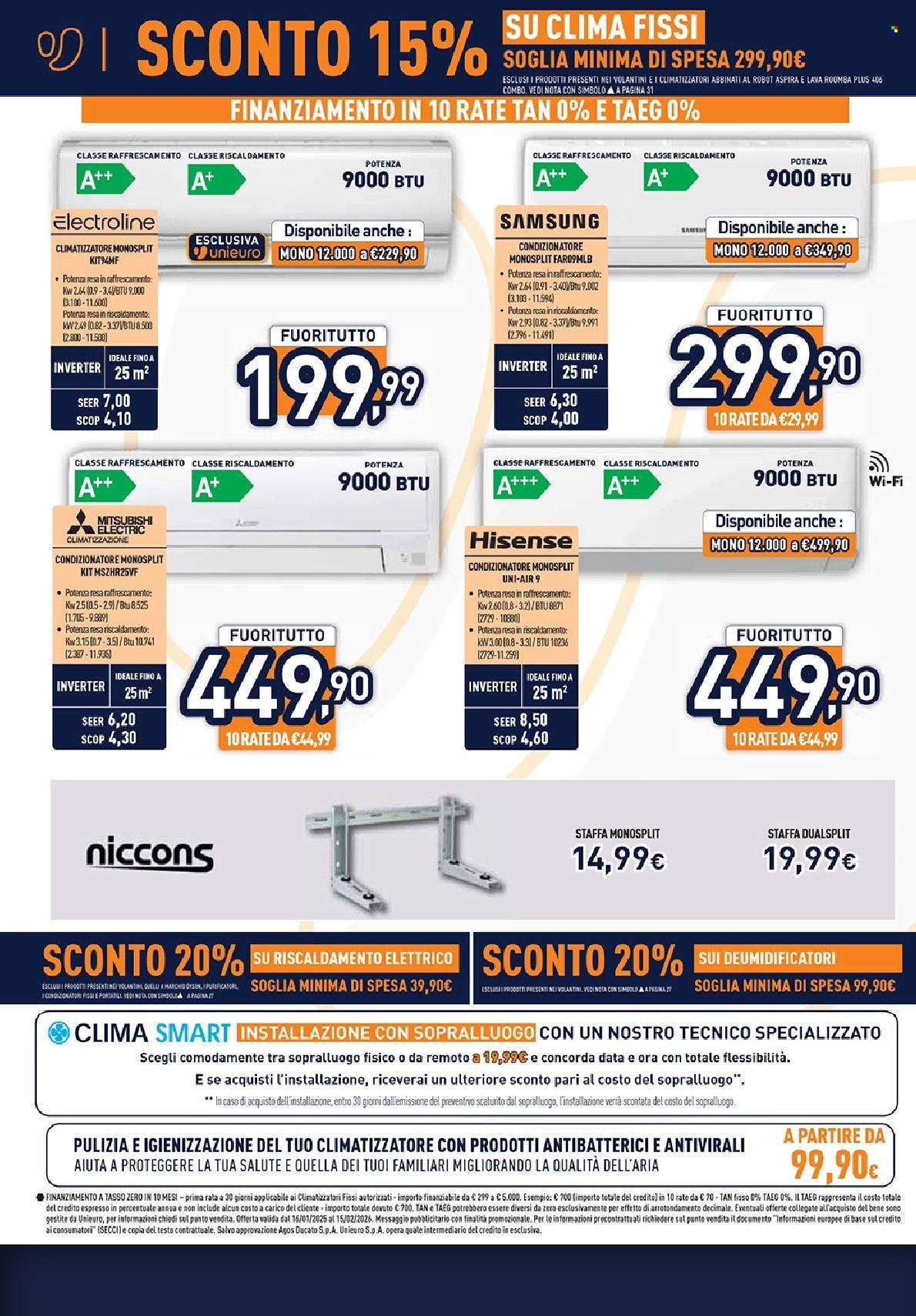 Volantino Unieuro - 16/1/2026 - 29/1/2026. Pagina 30