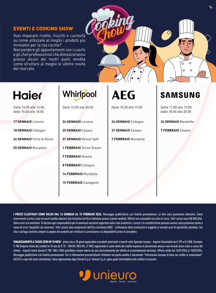 Volantino Unieuro - 16/1/2026 - 15/2/2026. Pagina 26
