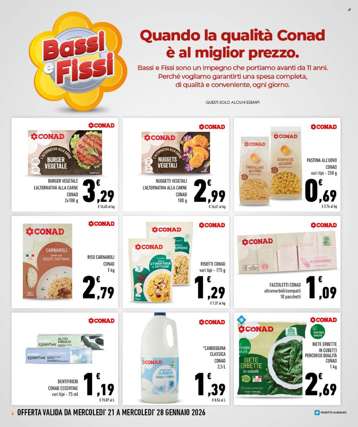 Volantino Conad - 21/1/2026 - 28/1/2026. Pagina 4