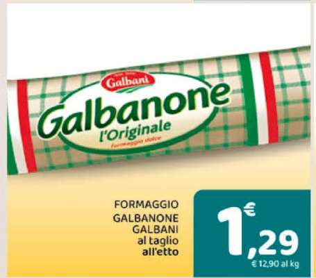Formaggio Galbanone Galbani