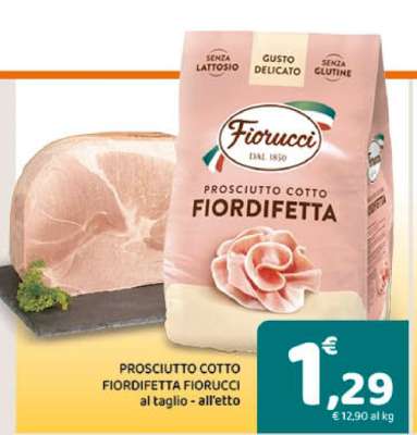 PROSCIUTTO COTTO FIORDFIETTA FIORUCCI