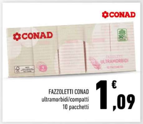 Fazzoletti CONAD