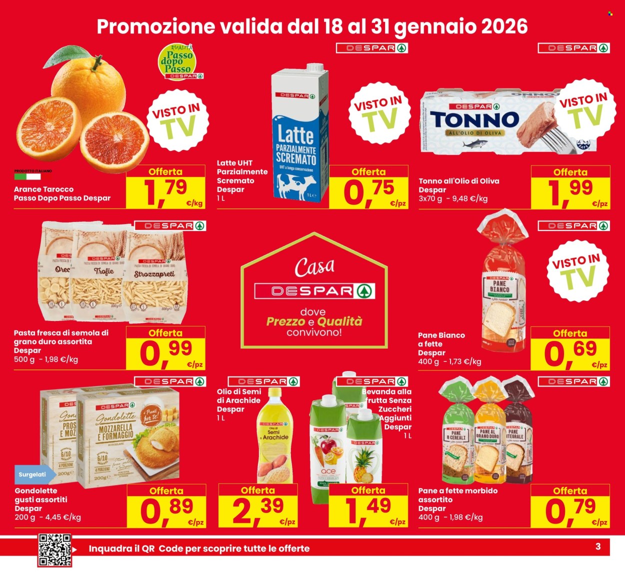 Volantino Eurospar - 22/1/2026 - 4/2/2026. Pagina 3