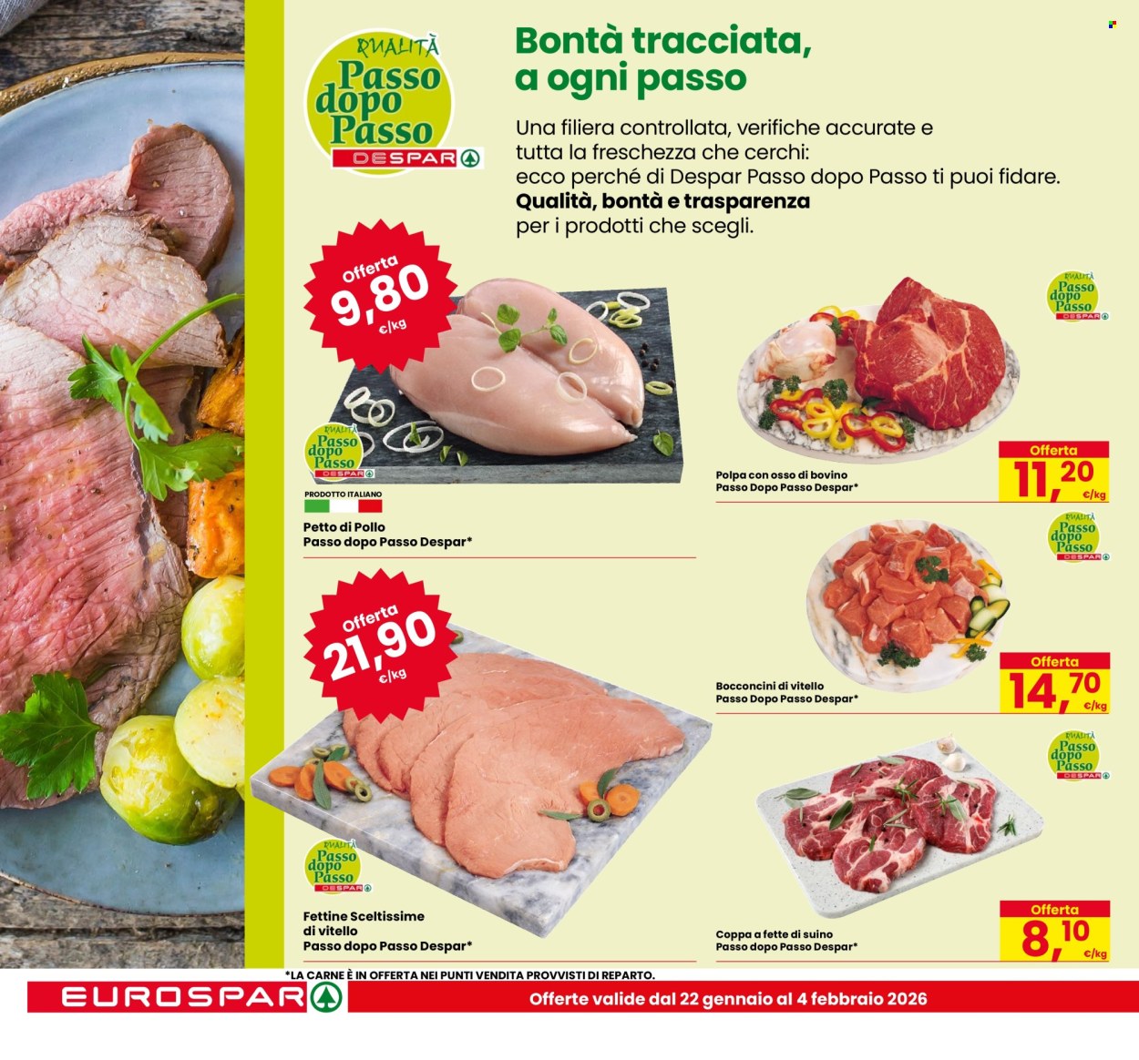 Volantino Eurospar - 22/1/2026 - 4/2/2026. Pagina 8