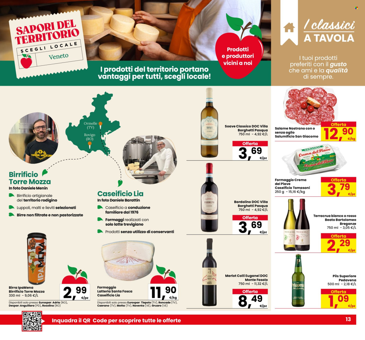 Volantino Eurospar - 22/1/2026 - 4/2/2026. Pagina 13