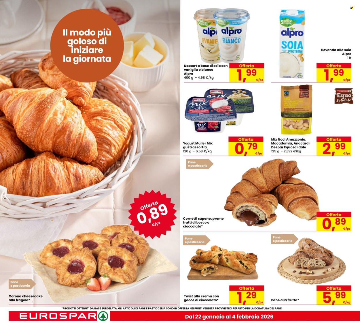 Volantino Eurospar - 22/1/2026 - 4/2/2026. Pagina 14