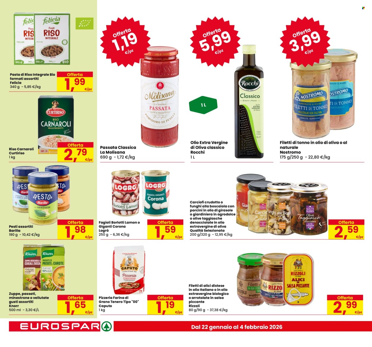 Volantino Eurospar - 22/1/2026 - 4/2/2026. Pagina 20