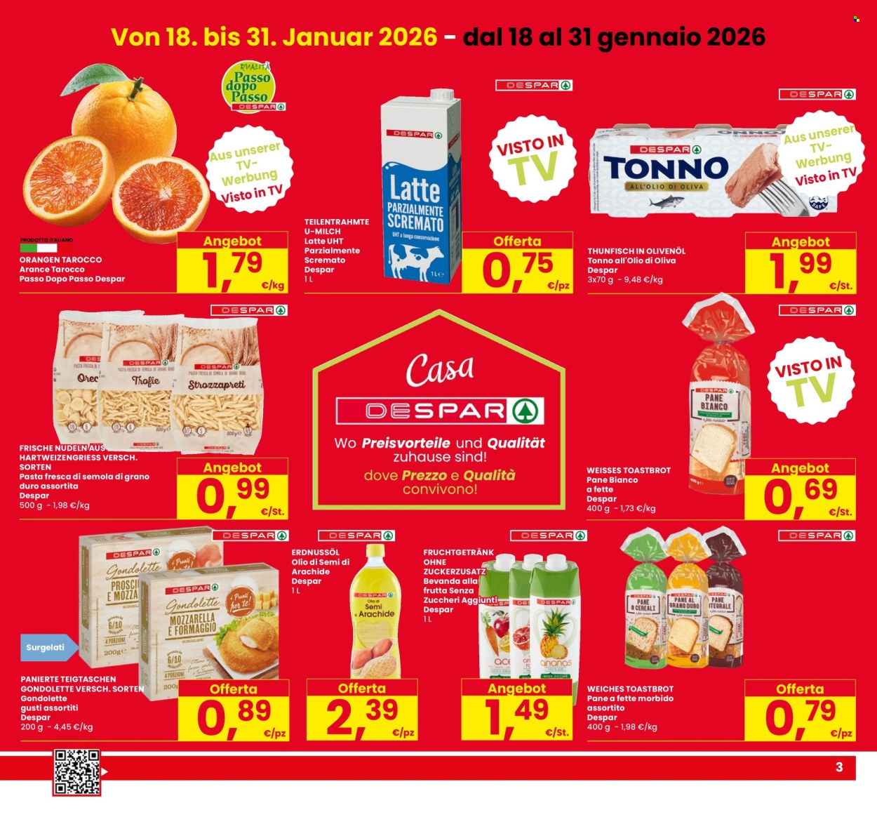 Volantino Eurospar - 22/1/2026 - 4/2/2026. Pagina 3