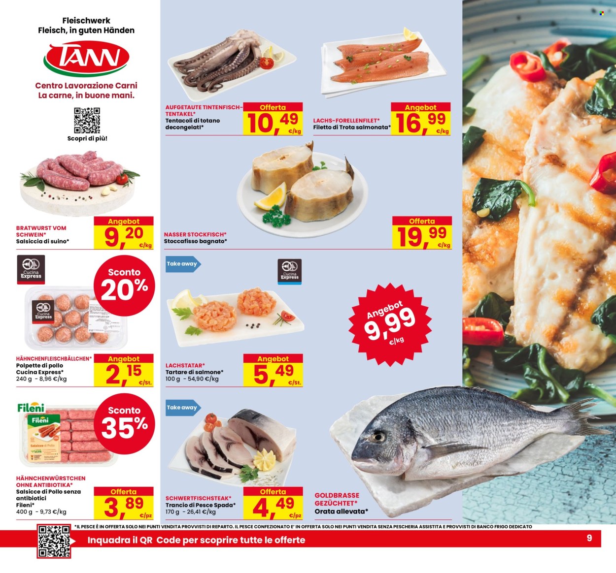 Volantino Eurospar - 22/1/2026 - 4/2/2026. Pagina 9