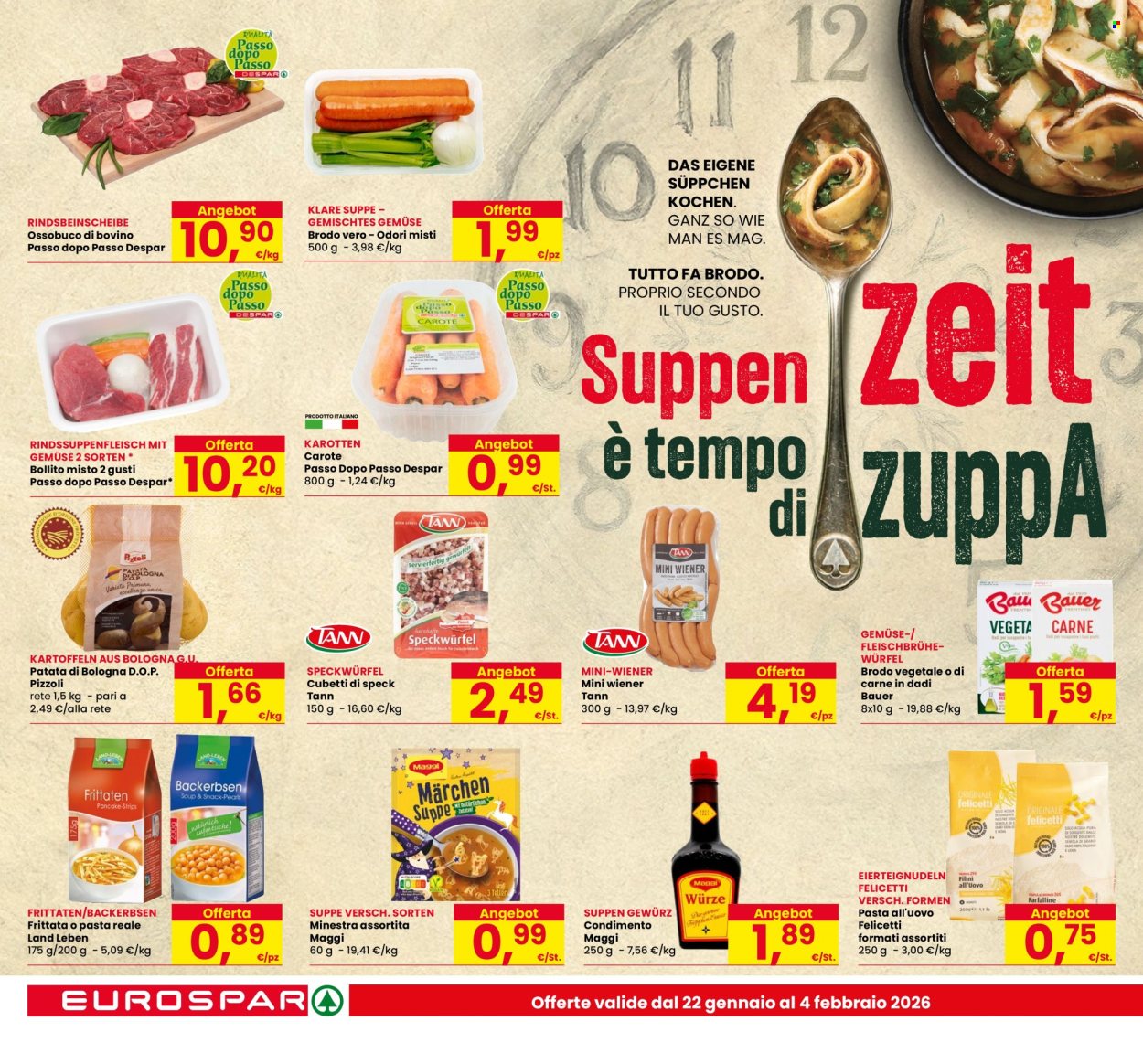 Volantino Eurospar - 22/1/2026 - 4/2/2026. Pagina 12