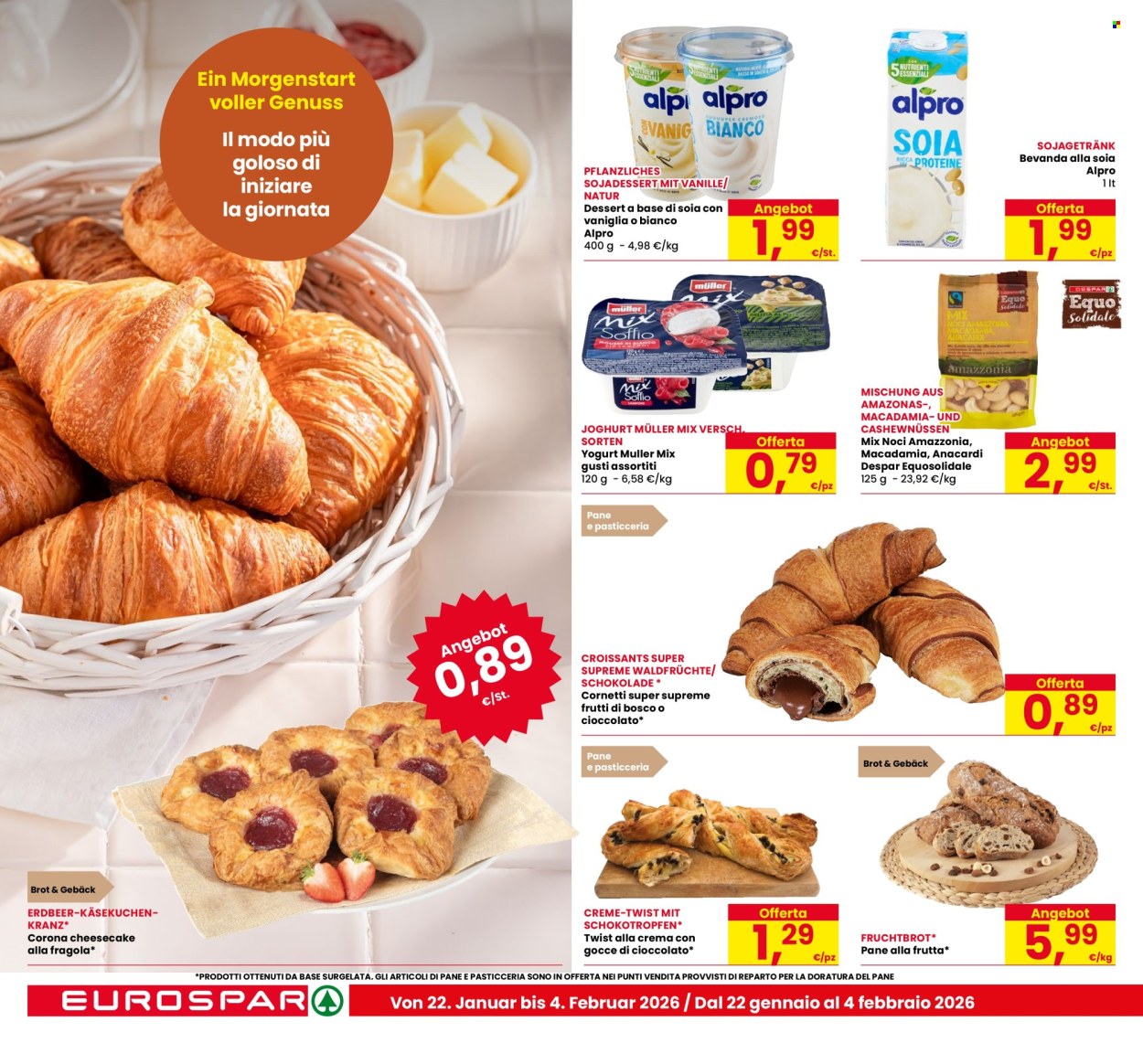 Volantino Eurospar - 22/1/2026 - 4/2/2026. Pagina 14