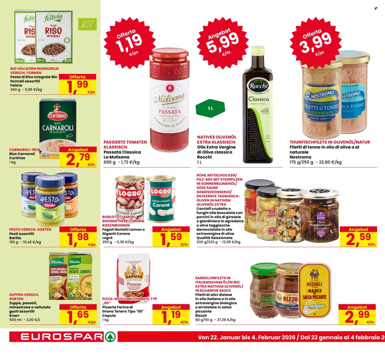 Volantino Eurospar - 22/1/2026 - 4/2/2026. Pagina 20