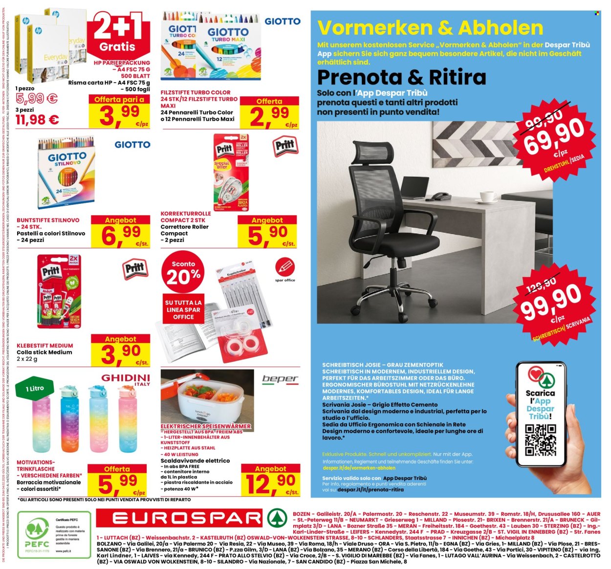 Volantino Eurospar - 22/1/2026 - 4/2/2026. Pagina 24