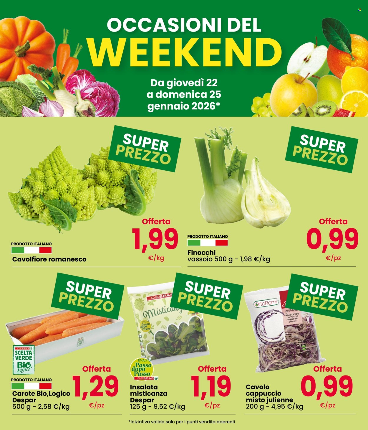 Volantino Eurospar - 22/1/2026 - 25/1/2026. Pagina 3