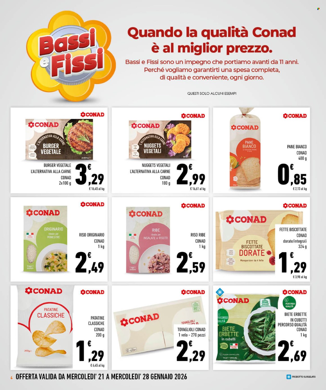 Volantino Conad - 21/1/2026 - 28/1/2026. Pagina 4
