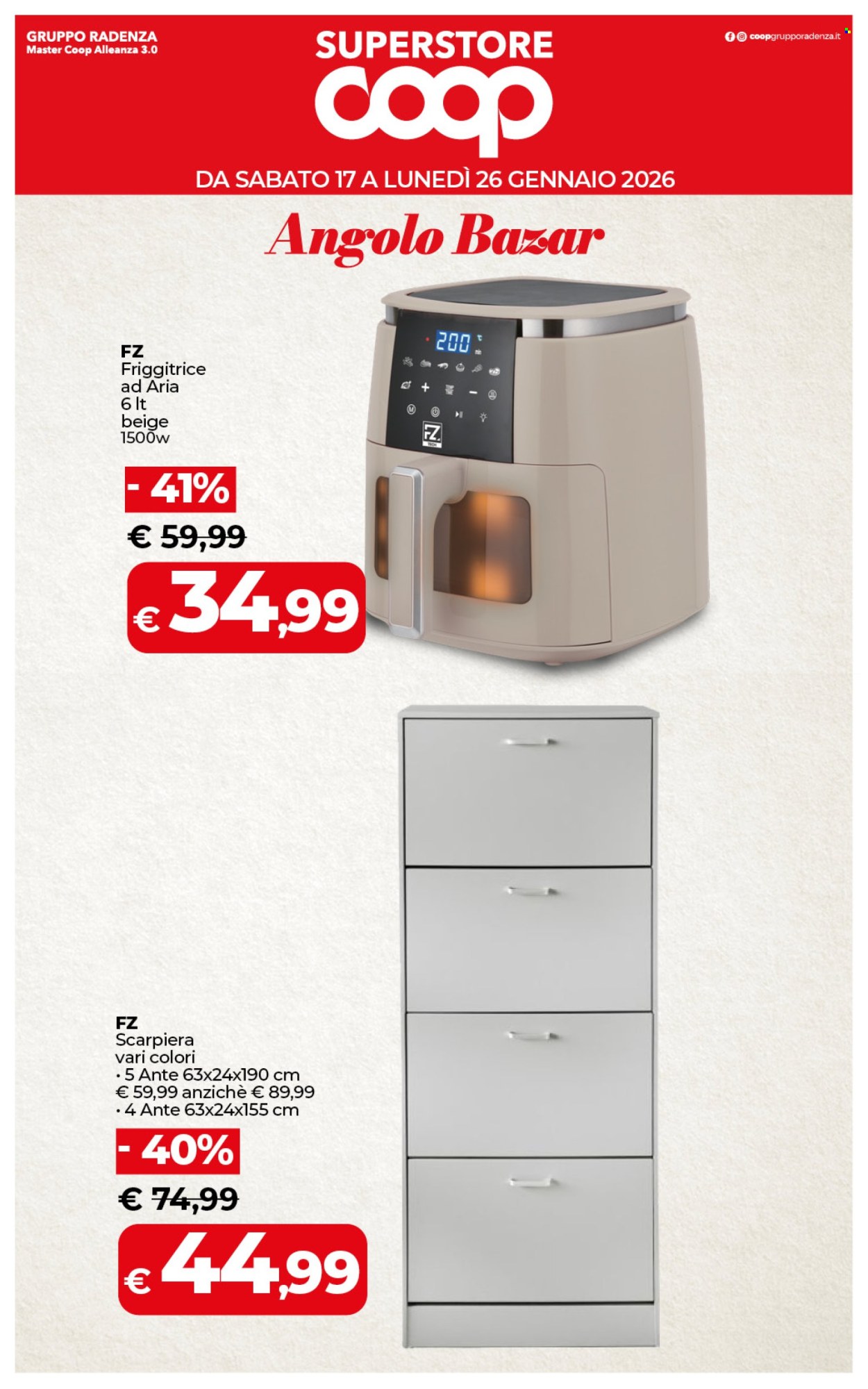 Volantino Coop - 17/1/2026 - 26/1/2026. Pagina 45