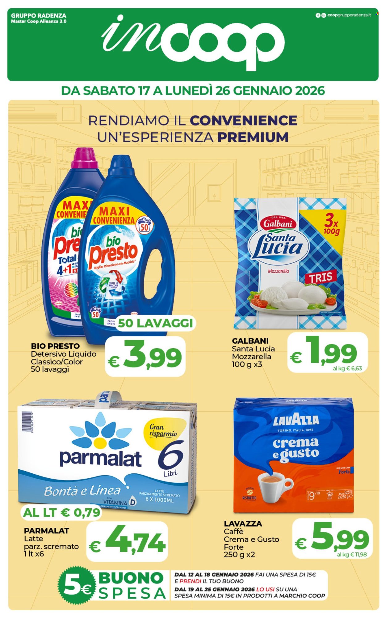 Volantino Coop - 17/1/2026 - 26/1/2026. Pagina 1