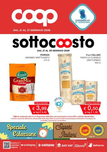 Volantino Coop - 21/1/2026 - 31/1/2026.