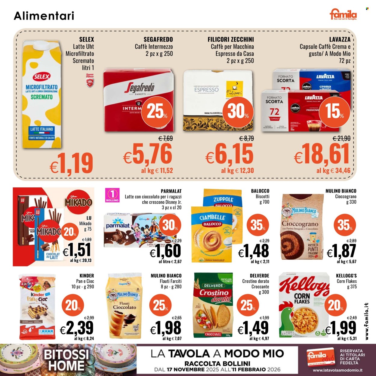 Volantino Famila - 22/1/2026 - 4/2/2026. Pagina 11