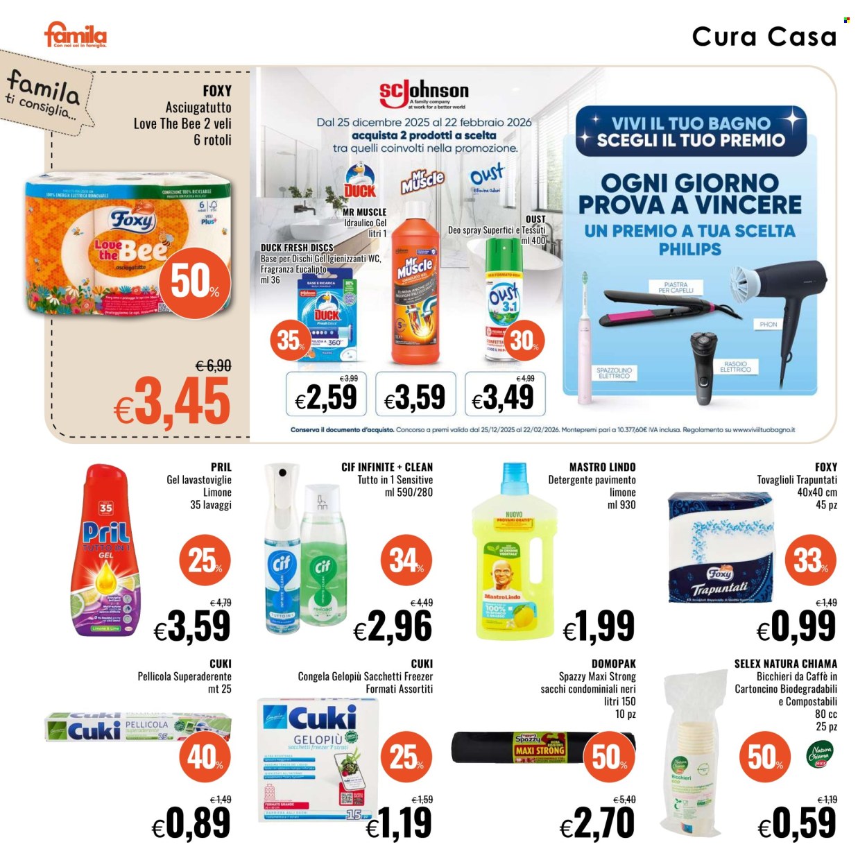 Volantino Famila - 22/1/2026 - 4/2/2026. Pagina 22