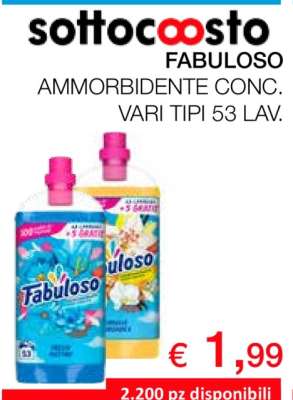 Fabuloso Ammorbidente Conc.