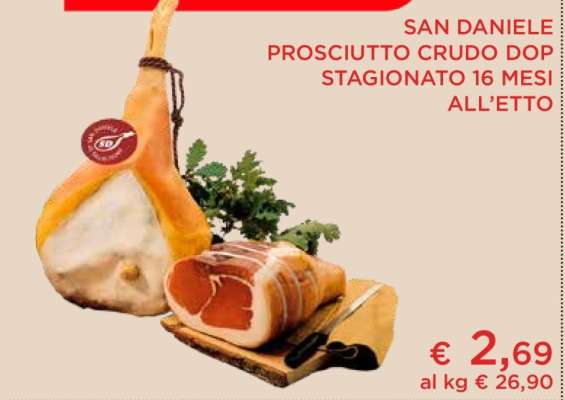 San Daniele Prosciutto Crudo DOP